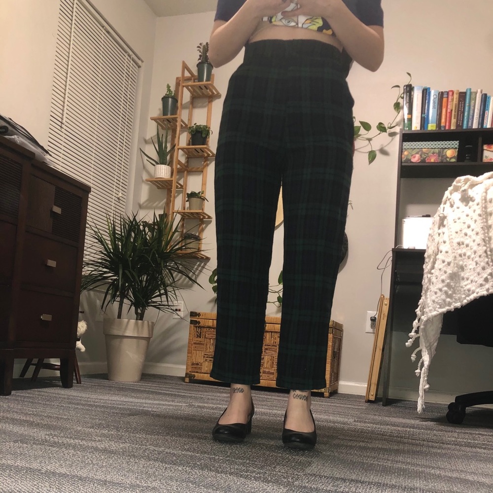 Plaid pants
